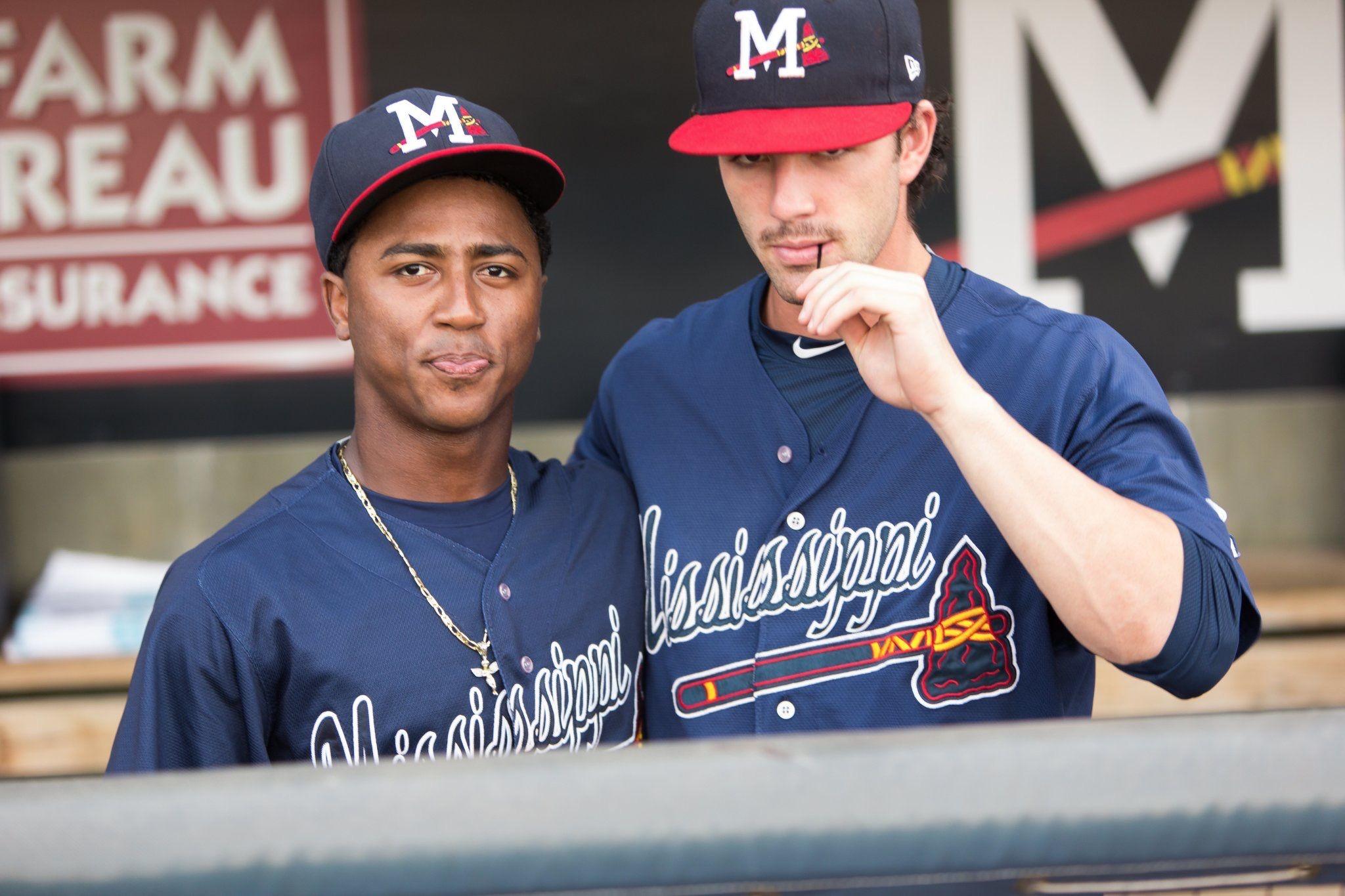 Ozzie Albies and Dansby Swanson.