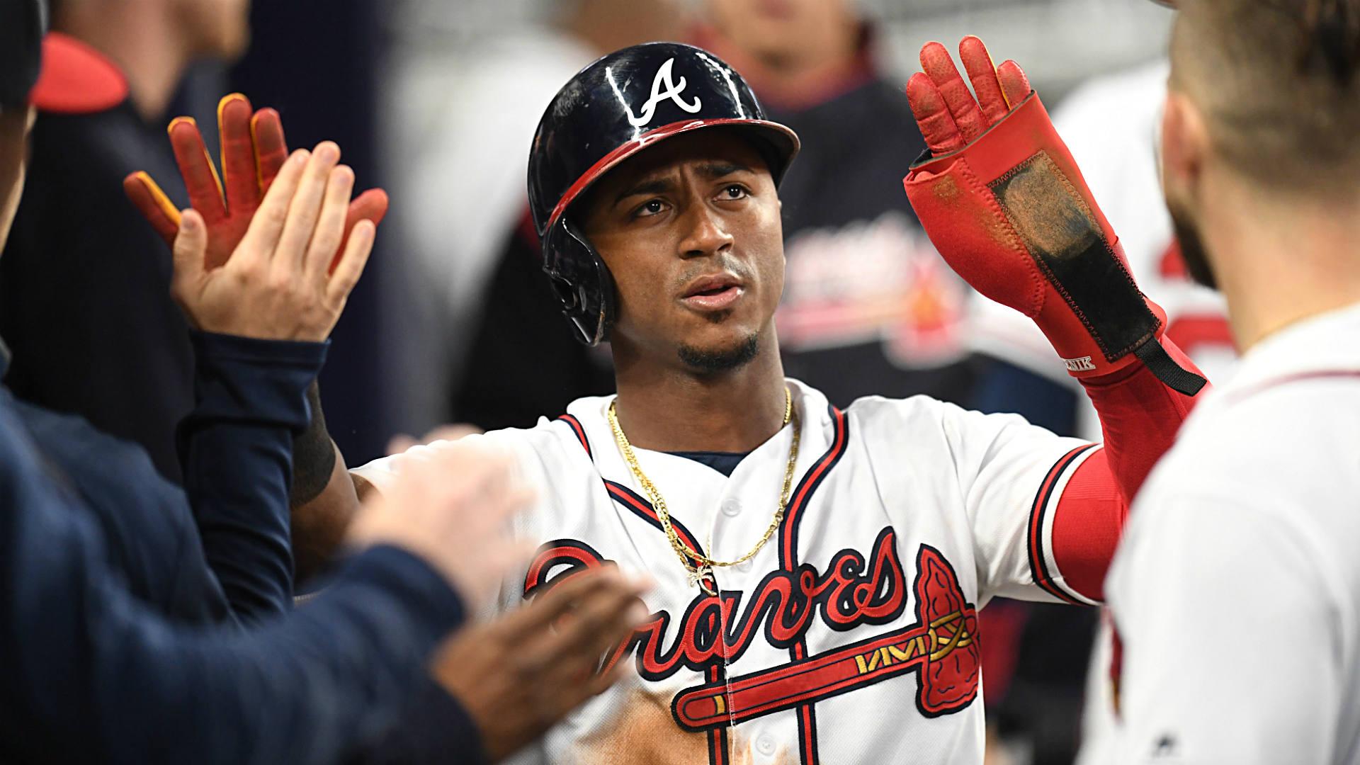 Braves' Ozzie Albies might be even better if he could get on base