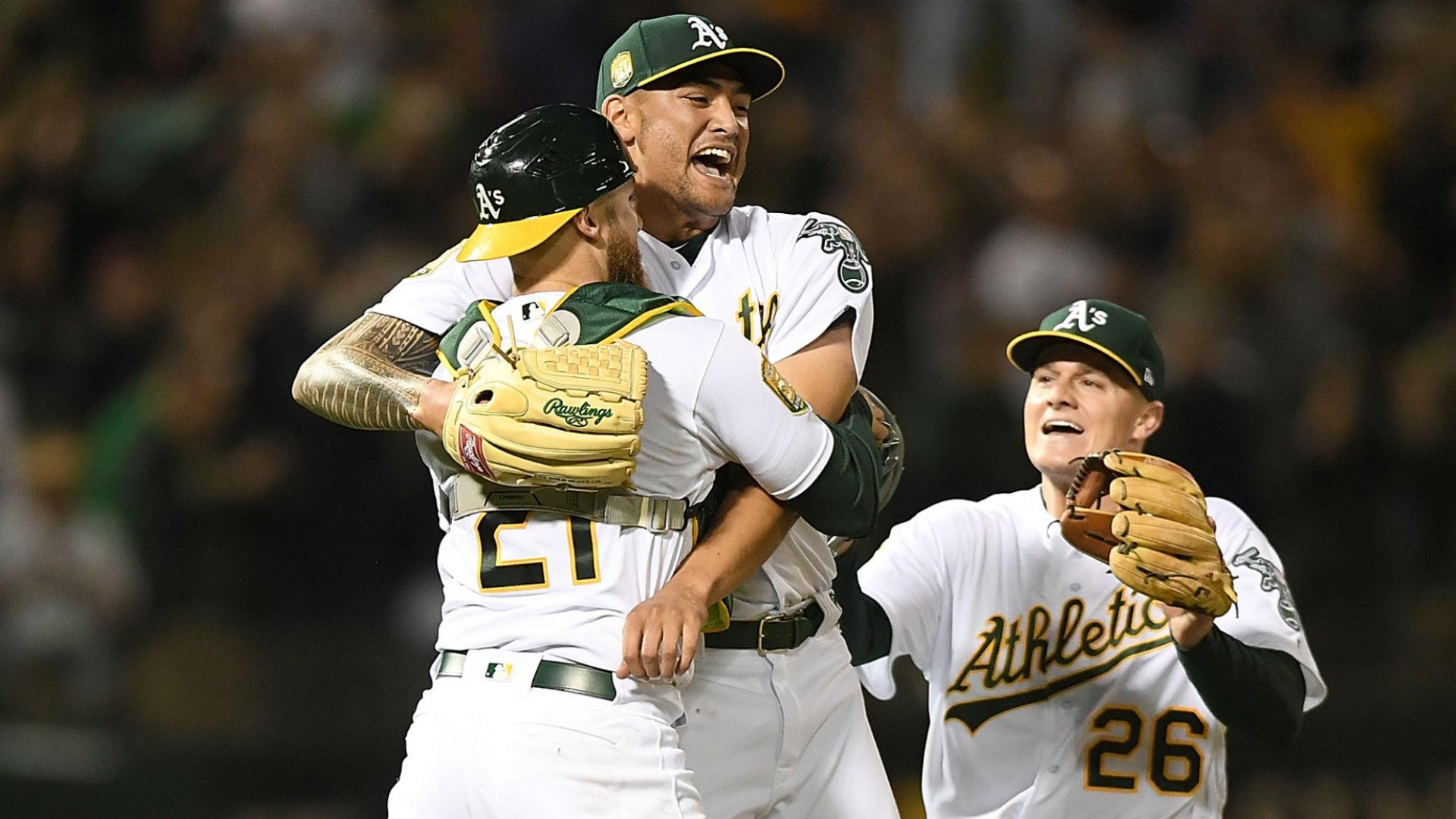 A's Pitcher Sean Manaea Throws MLB's First No Hitter Of 2018 Against