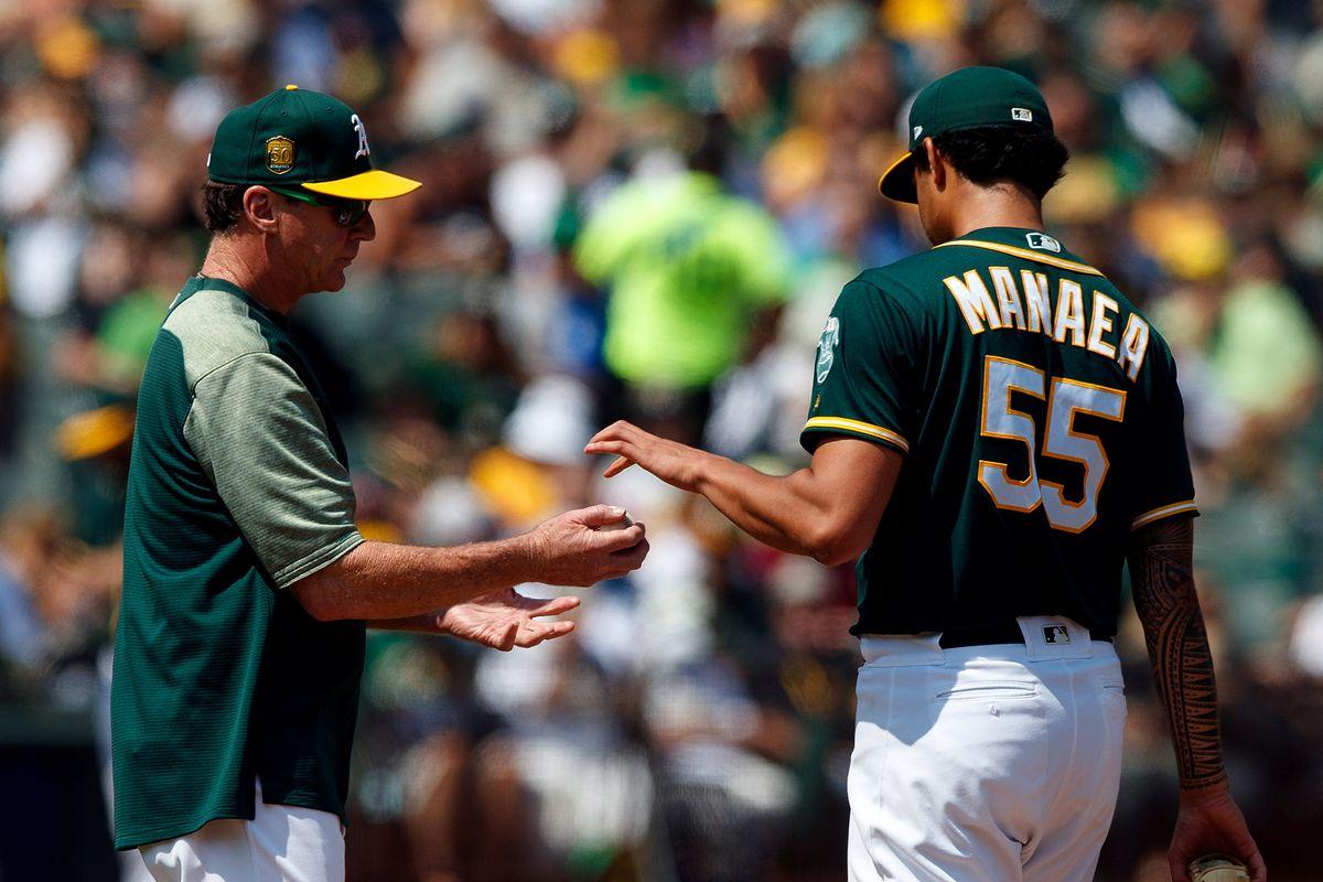 Oakland A's place Sean Manaea on disabled list, bring back Emilio