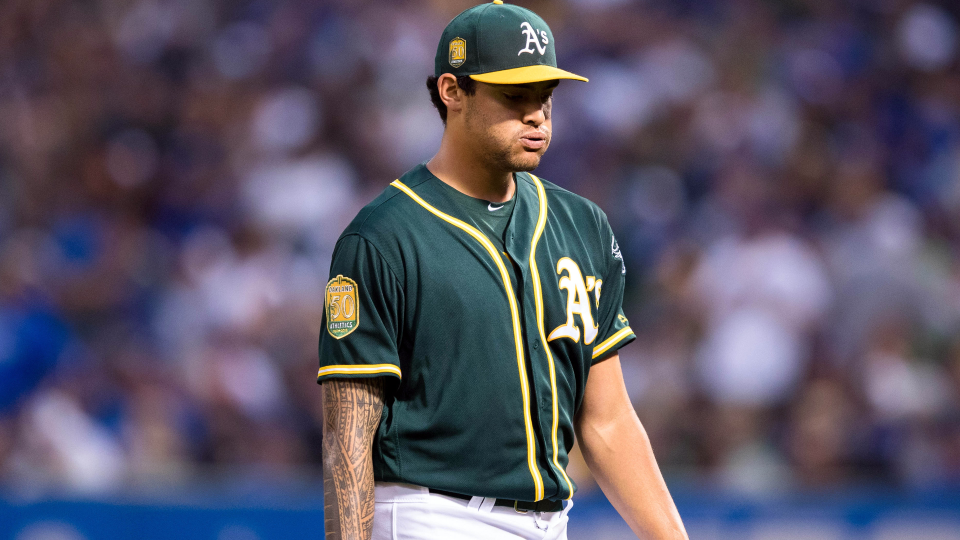 A's ace Sean Manaea to undergo shoulder surgery, likely to miss 2019