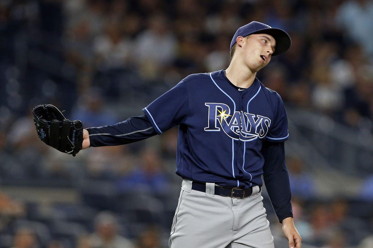 Blake Snell has the stuff. Can he find the command? the Box