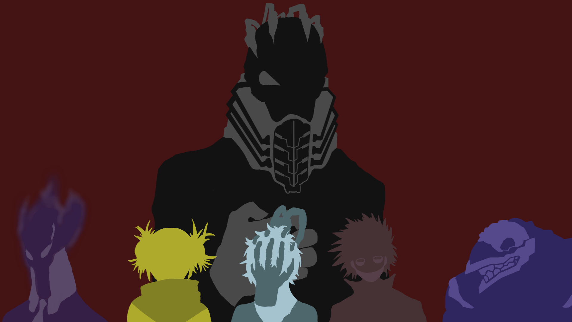 Second wallpaper made, now with villains!