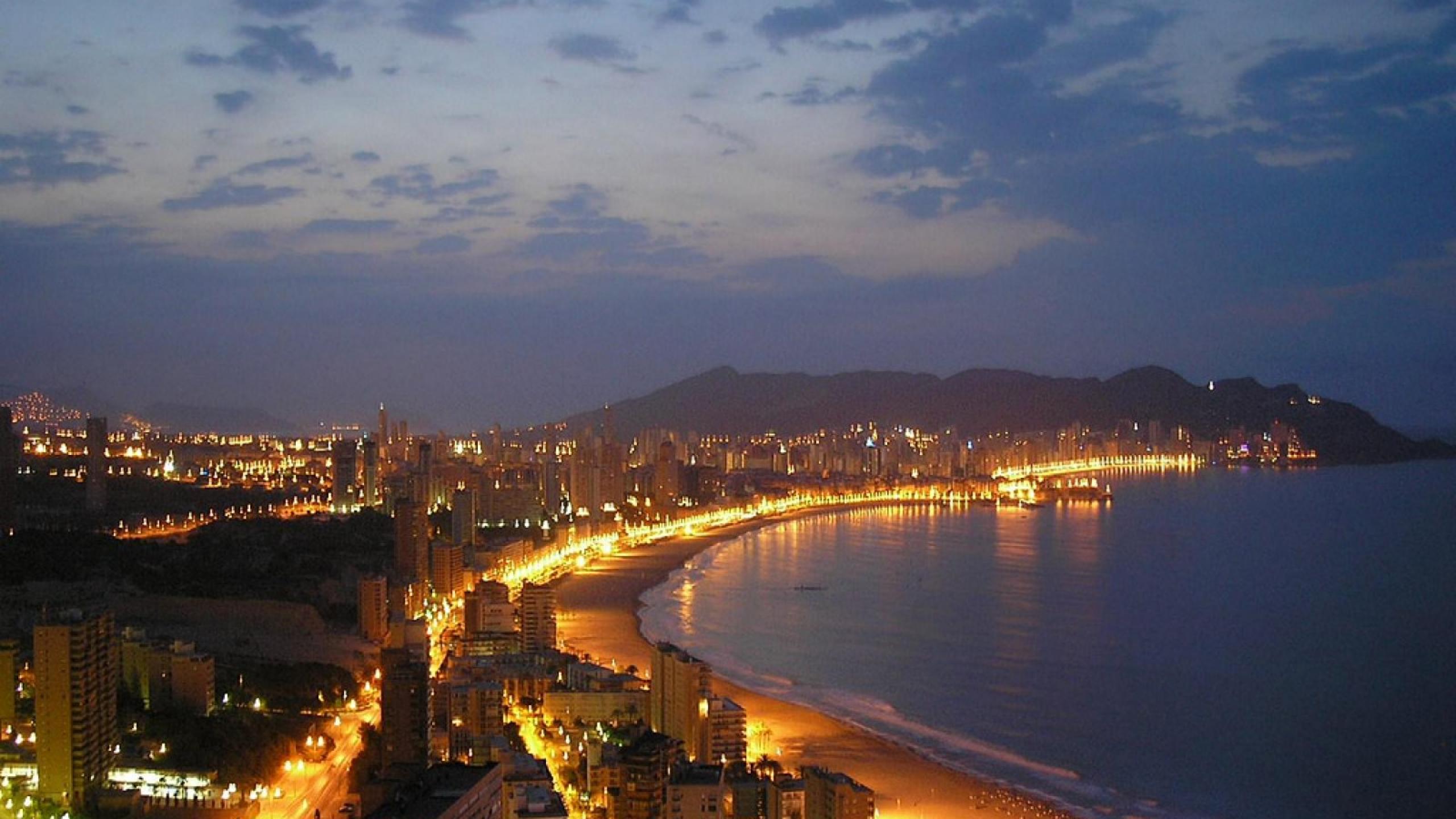 Benidorm Beach Spain