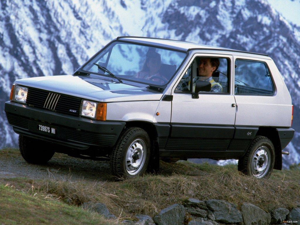 Fiat Panda 4x4 compie 35 anni!