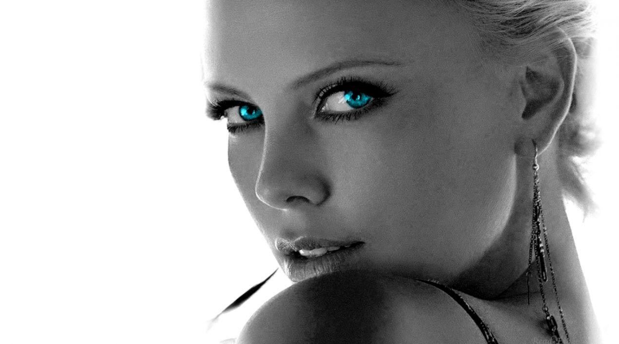 Charlize Theron Eye Beauty Wallpaper