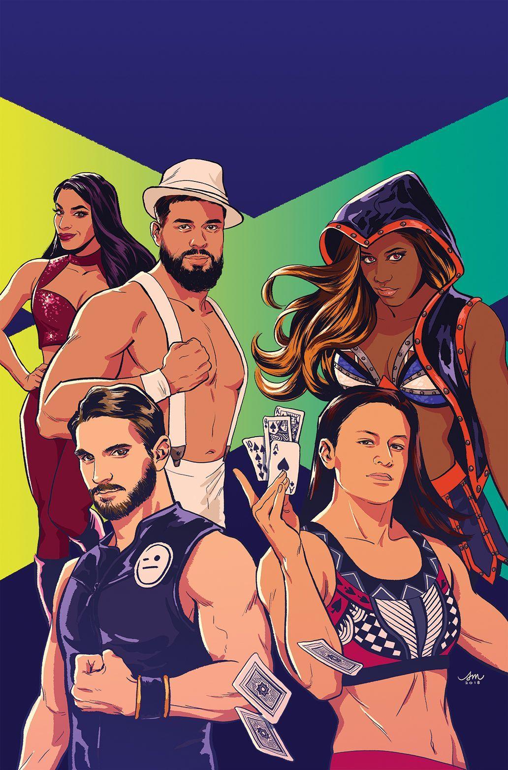 WWE: NXT Takeover: Redemption. Deadpool. WWE, Wwe superstars