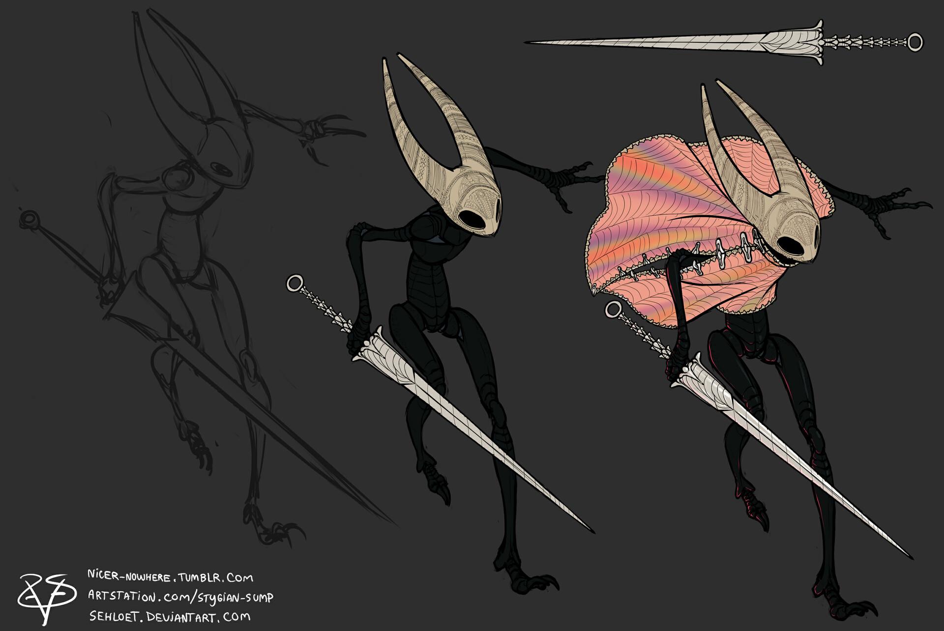 Hollow Knight: Silksong Hornet Redesign, A Stygian Sump