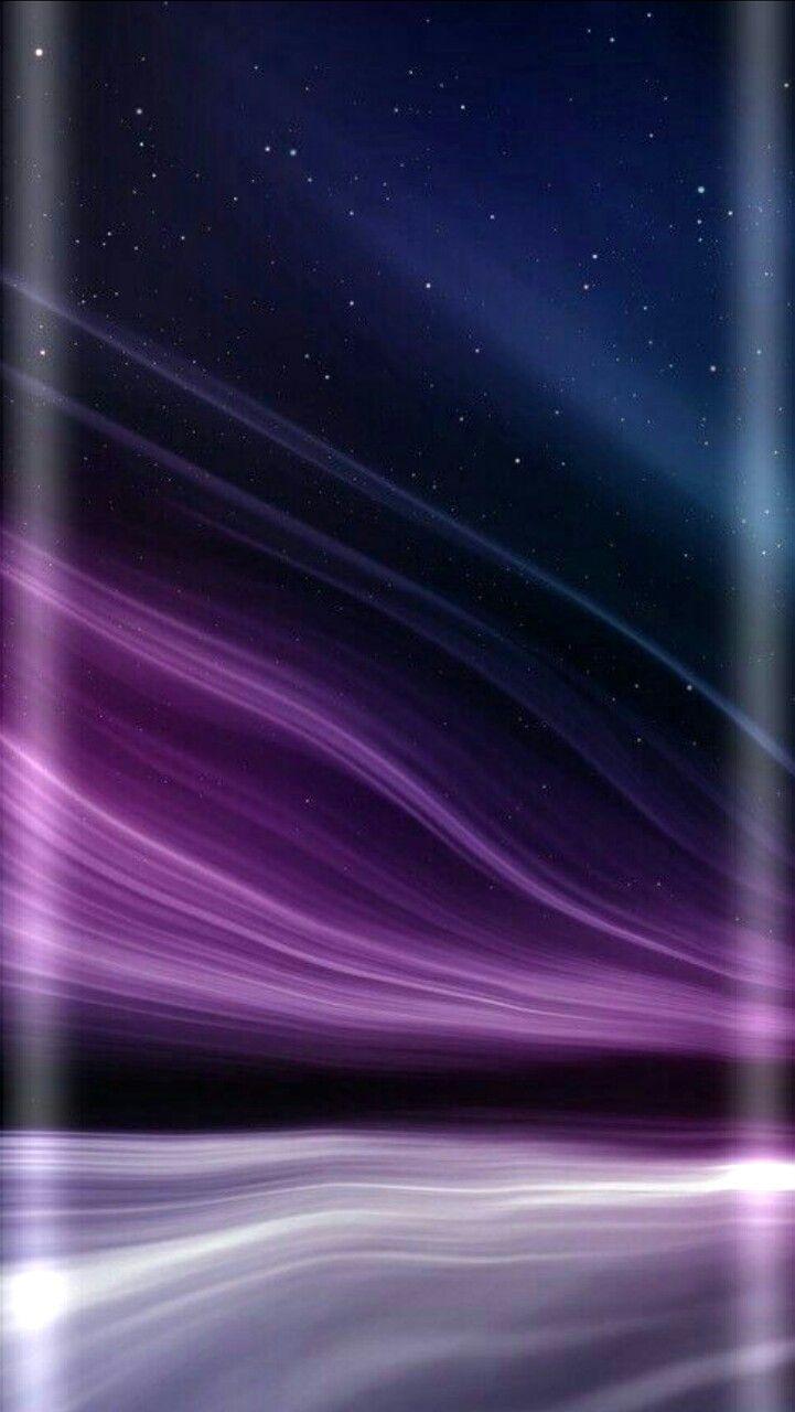 Blue and Purple Galaxy Wallpaper. *Abstract and Geometric Wallpaper