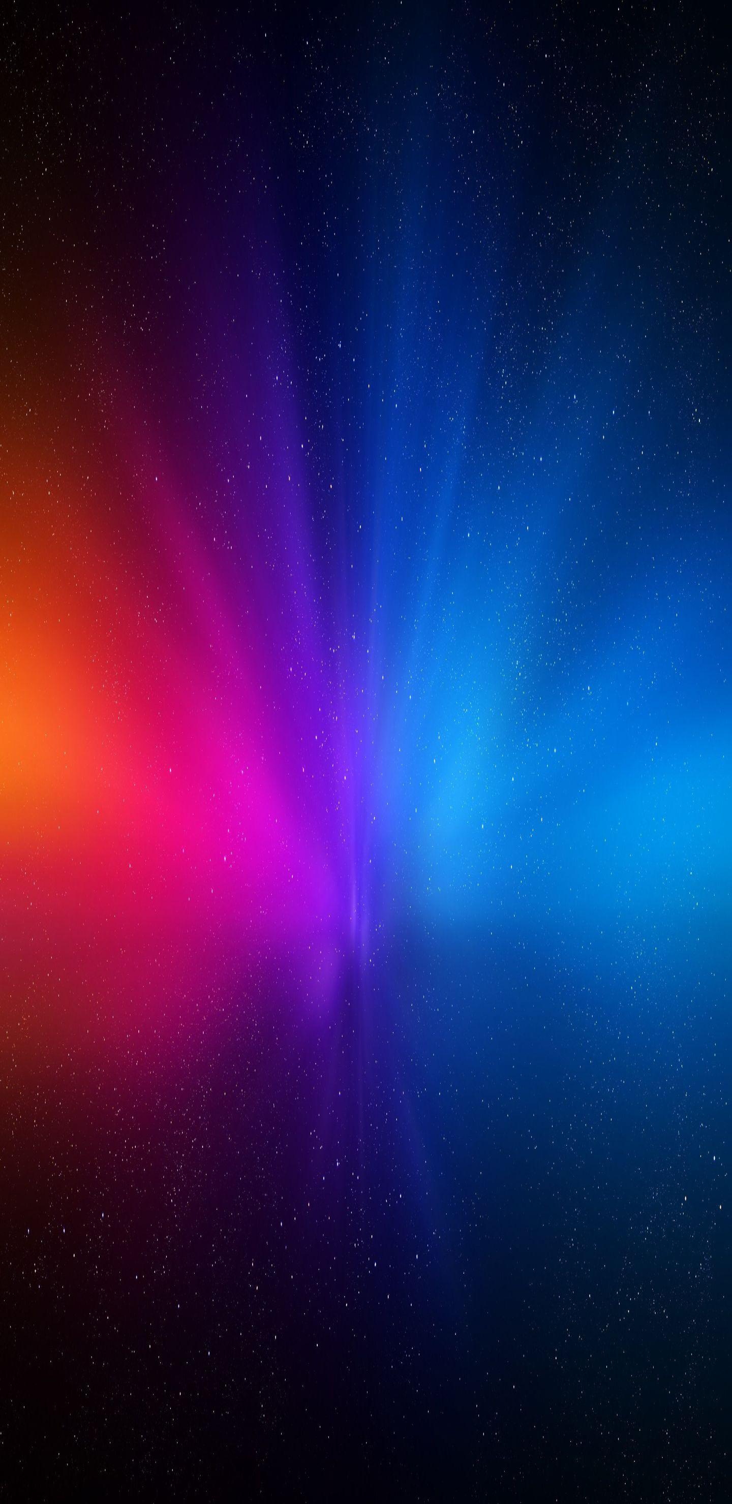 Blue, red, purple, space, minimal, abstract, wallpaper, galaxy