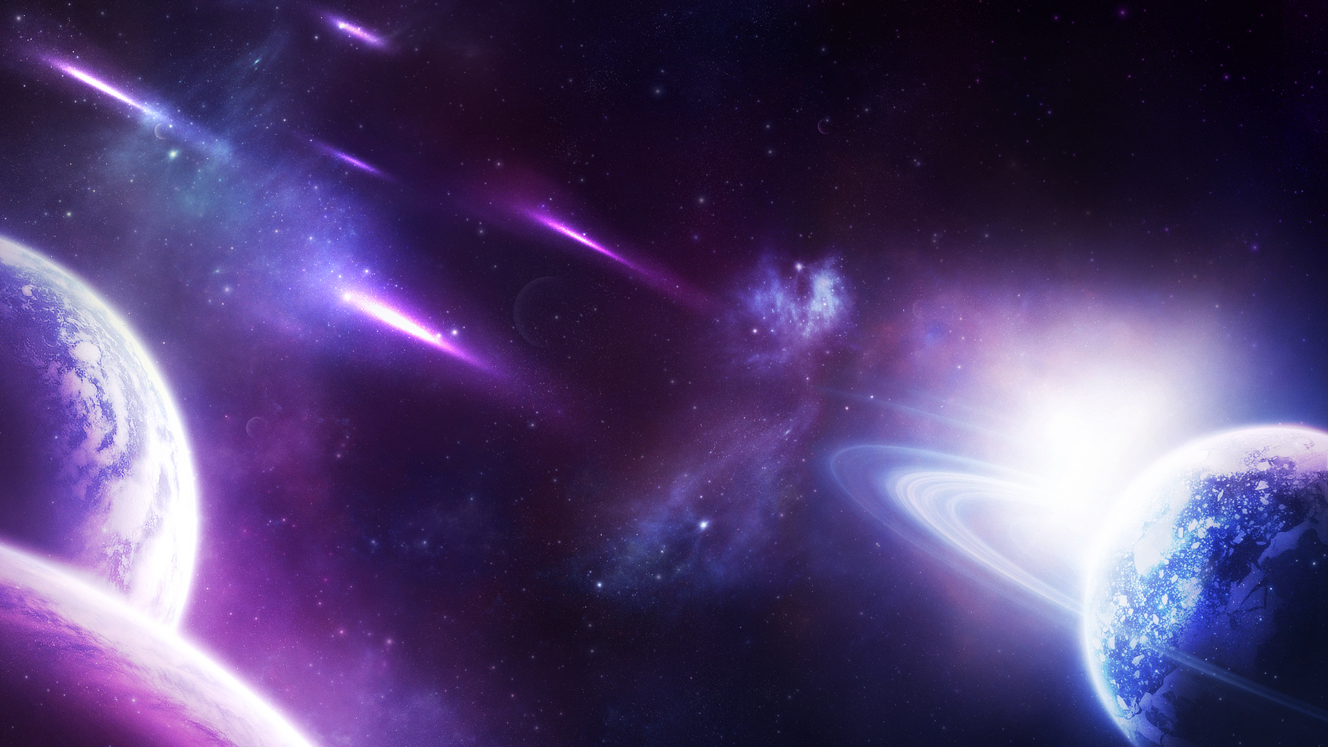 Purple Galaxy Wallpaper For iPhone #uIi