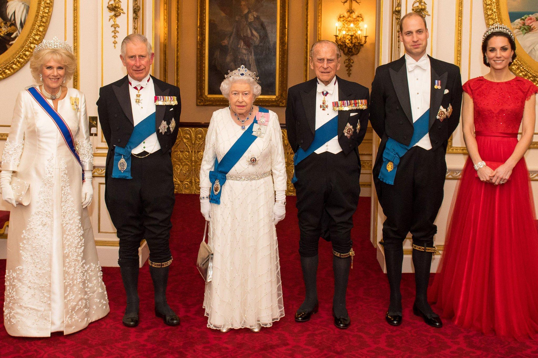 королевская семья англии фото
