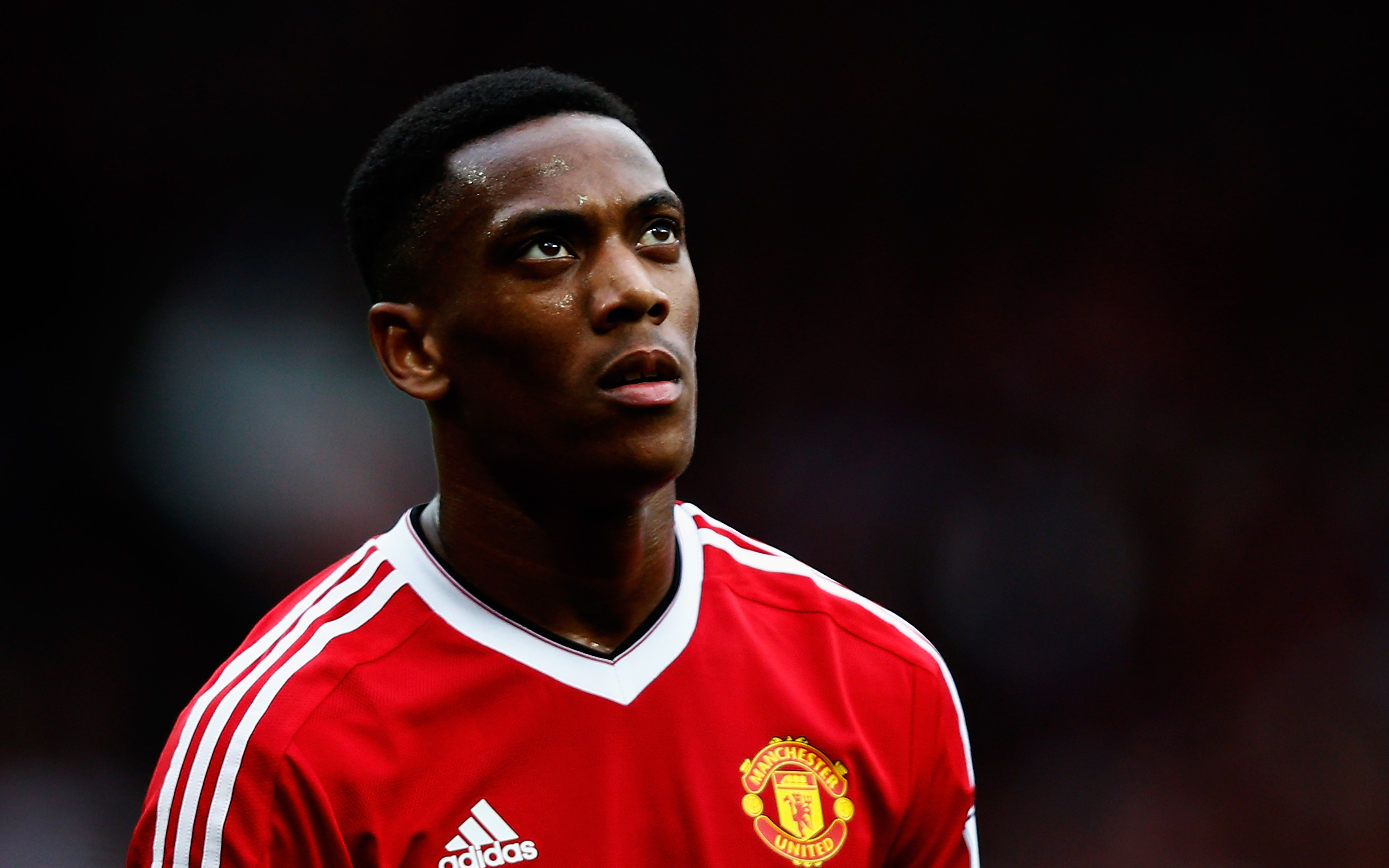 Download wallpaper Anthony Martial, Manchester United, 4k, MU