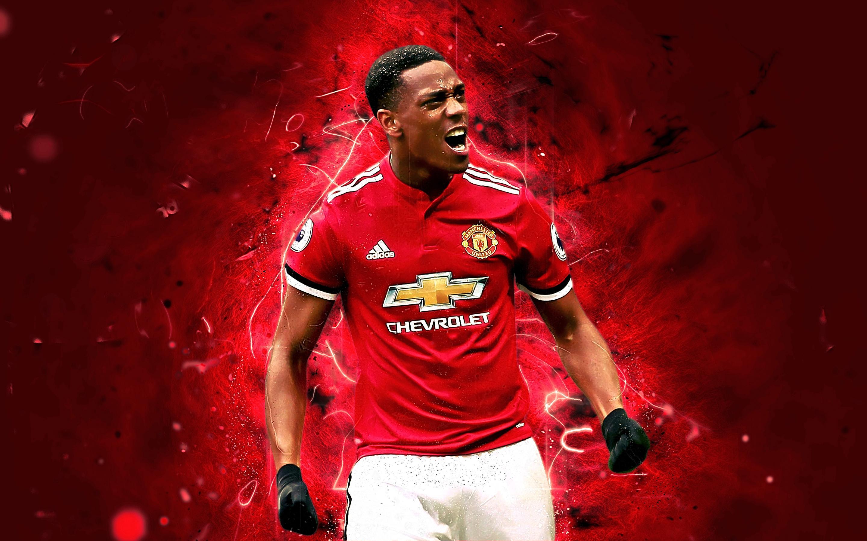 French, Manchester United F.C., Anthony Martial, Soccer wallpaper