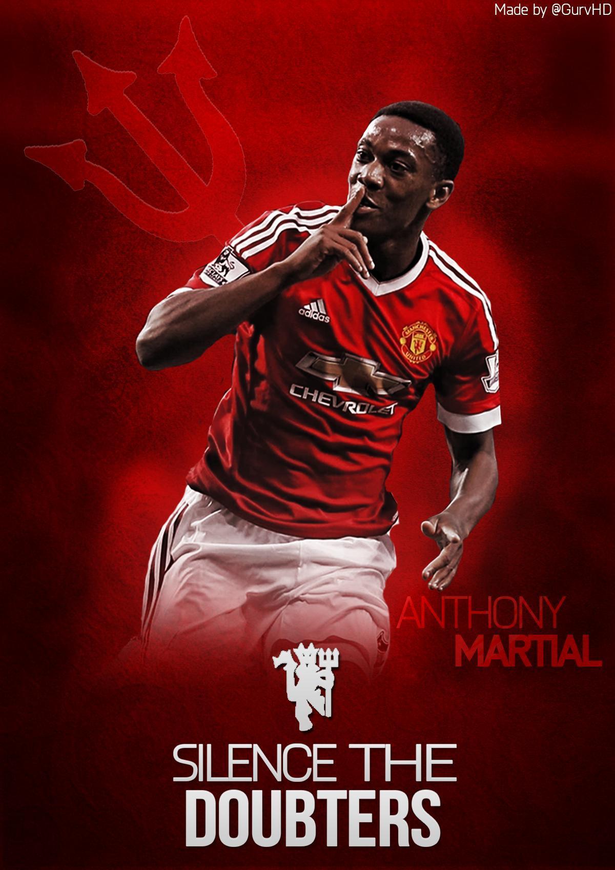 Anthony Martial iPhone Wallpaper
