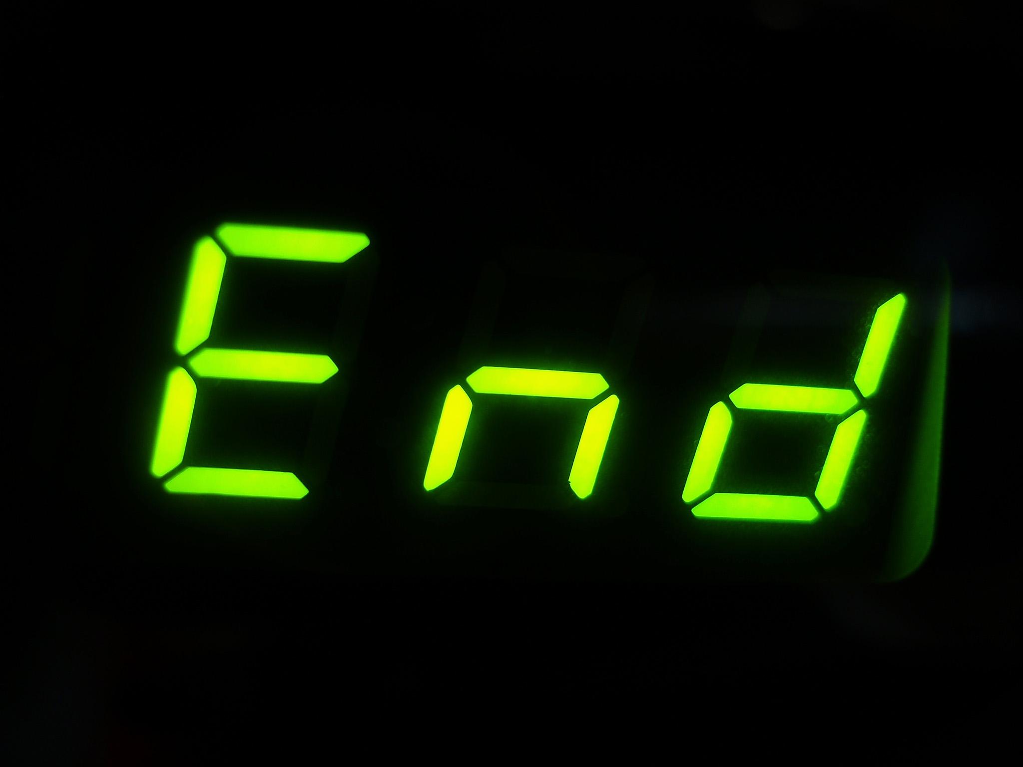 Best HD End Wallpaper