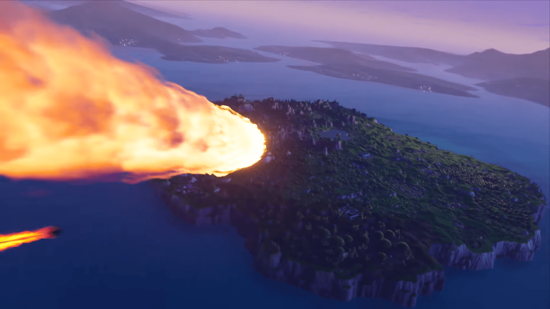Where Did The Fortnite Meteor Hit? Dusty Divot & Risky Reels Areas Added
