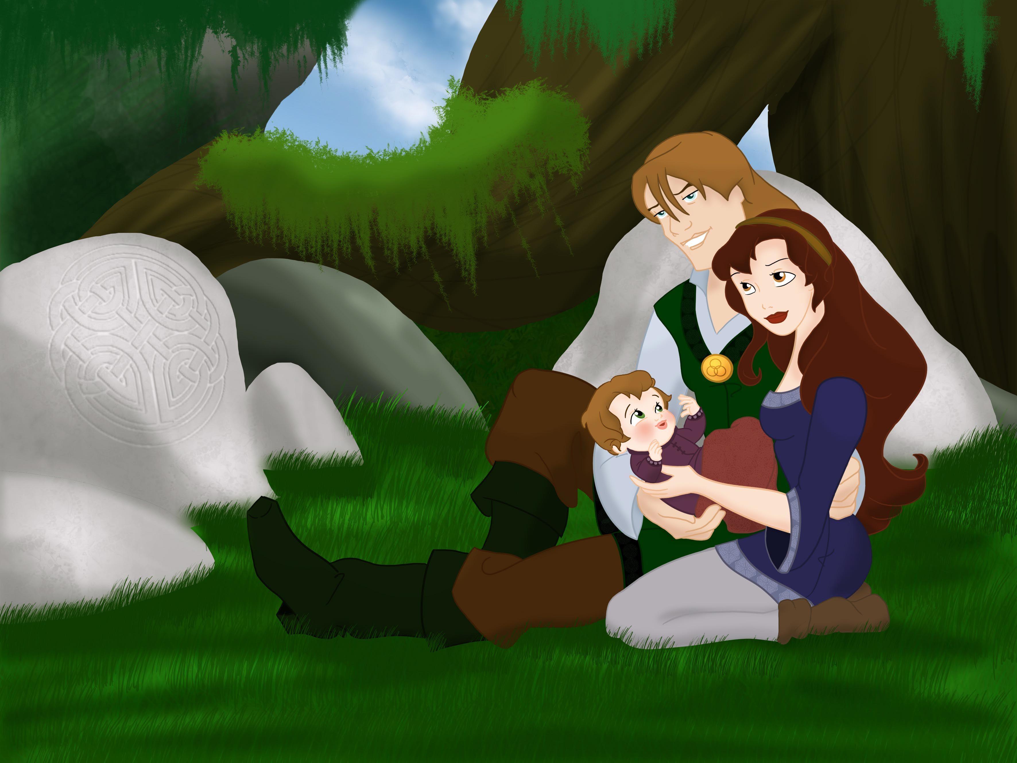 Kayley, Garrett and family fanart. movies family and friends