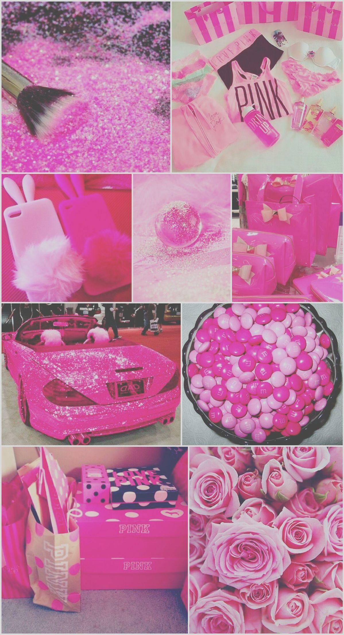 Pink Stuff Wallpaper, background, iPhone, cute, pretty, glitter, food. Pink wallpaper iphone, Pink wallpaper for girl, Pink