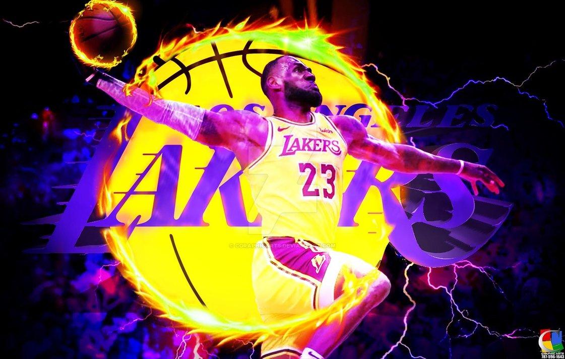 LeBron King James Lakers Wallpaper