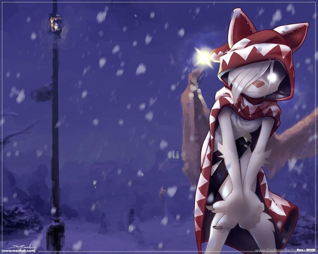 Cat Girl Wallpaper Wallpaperesque Desktop Background