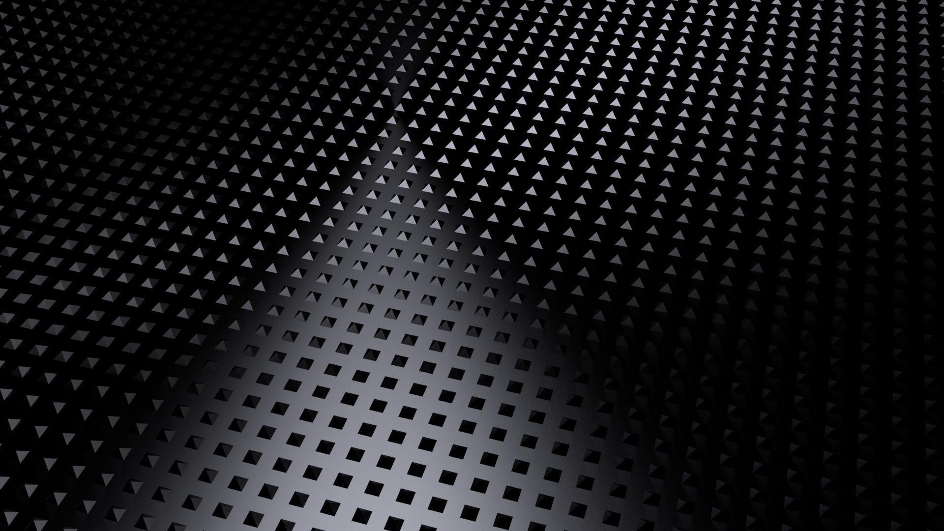 Abstract black structure squares pyramids wallpaper