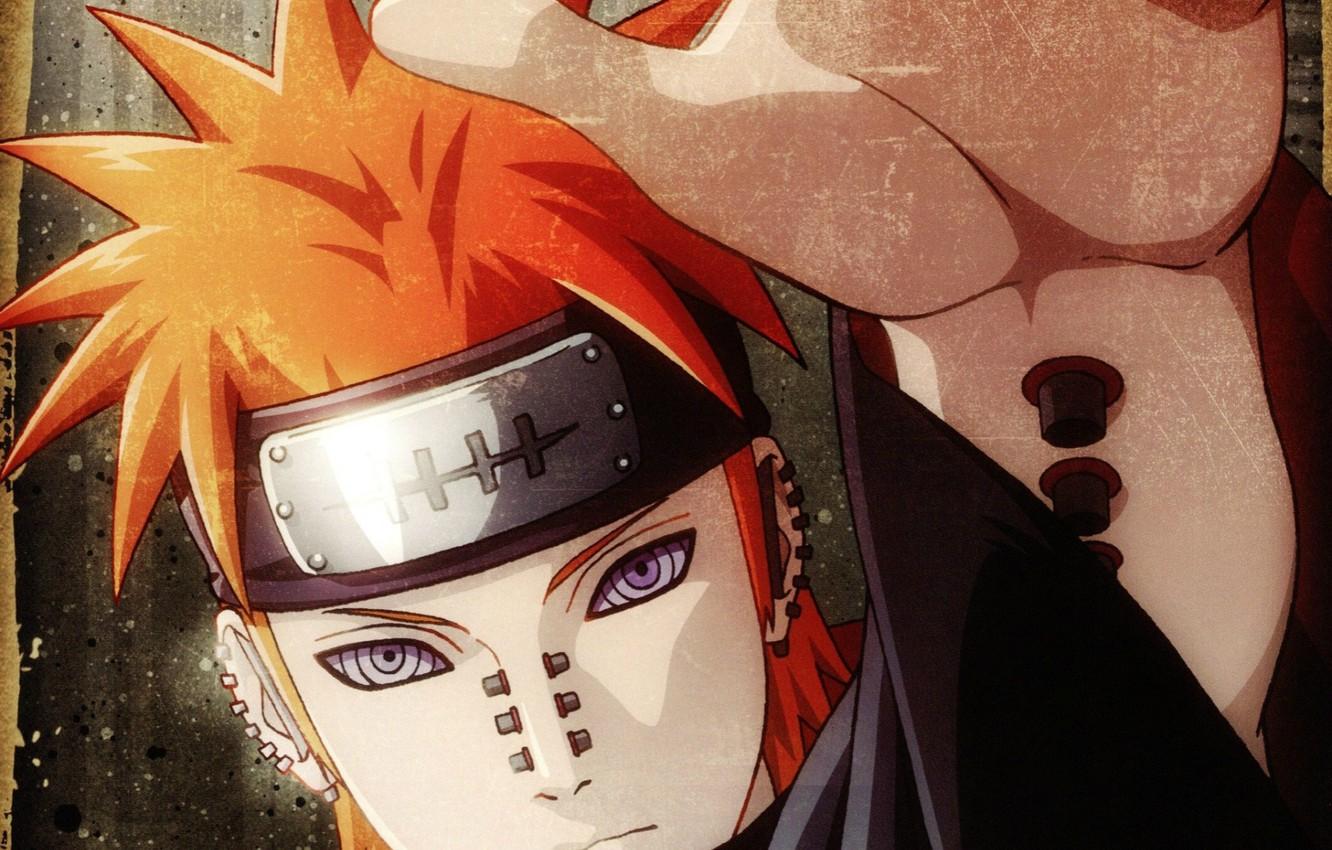 Wallpaper hand, portrait, piercing, headband, Naruto, ninja