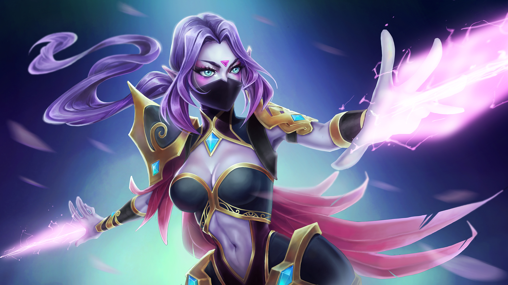 Dota 2 Templar Assassin Wallpaper 1080p. Gaming HD Wallpaper