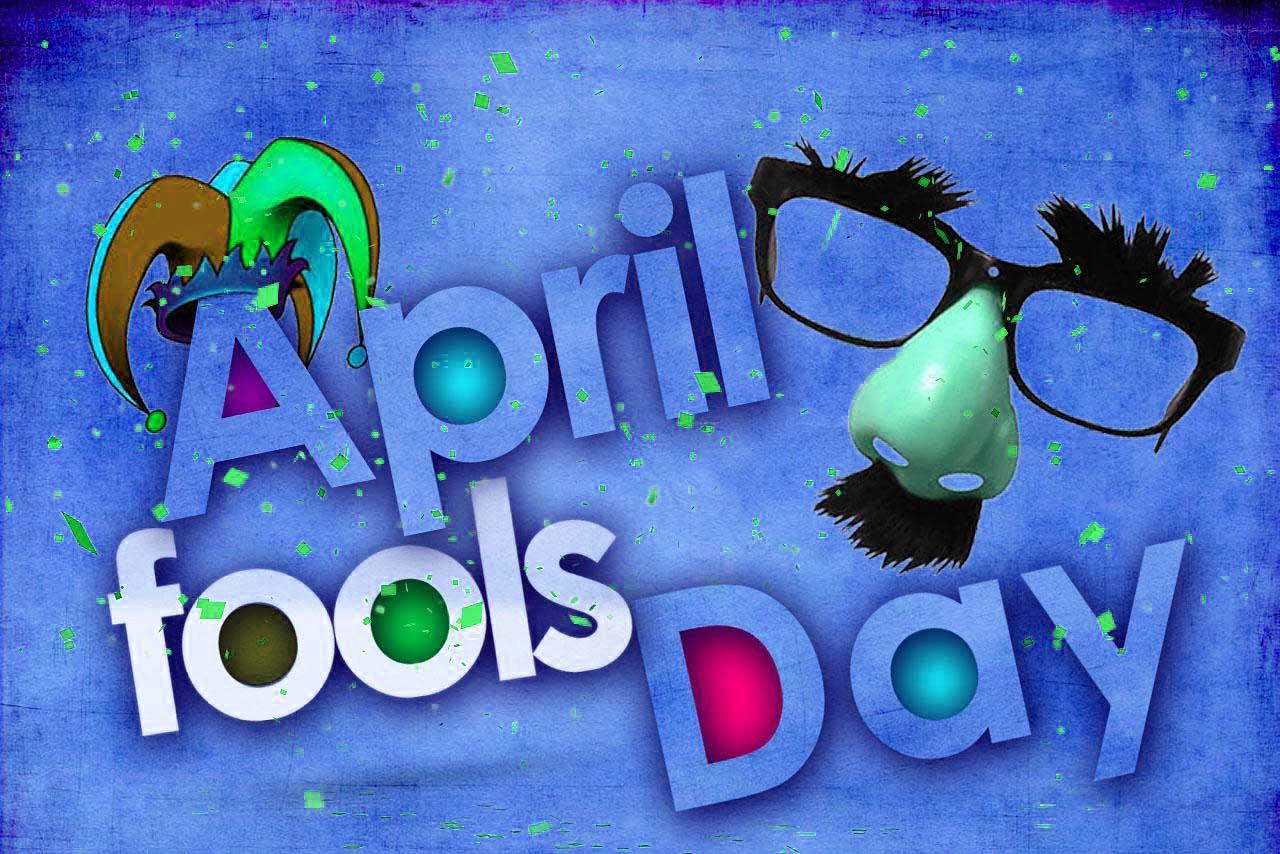 April Fools Day Background. April