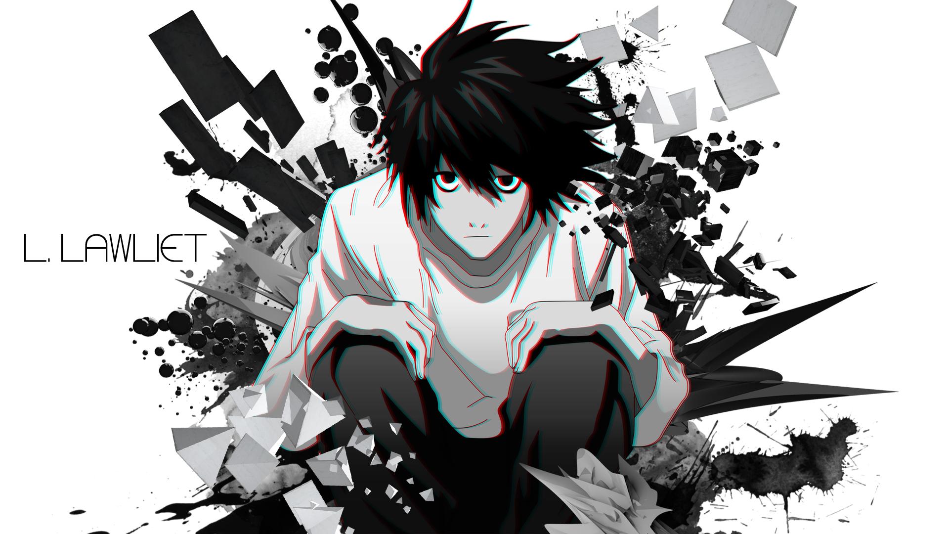 lawliet ryuzaki icon  Death note, Death note l, Cute anime guys