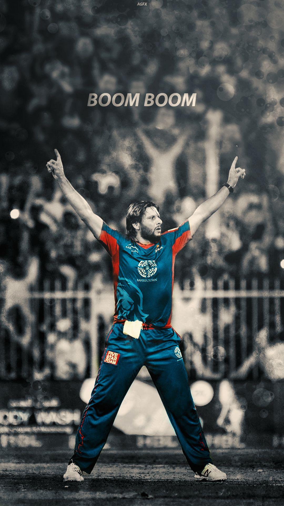 Cricket. Shahid Afridi. PSL #PSL #Wallpaper #edit