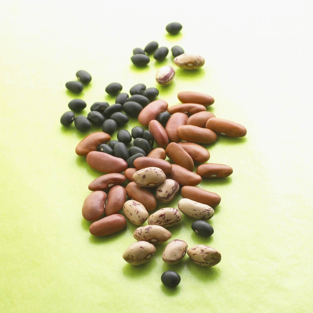 Selection Of Dried Beans And Legumes Wallpaper