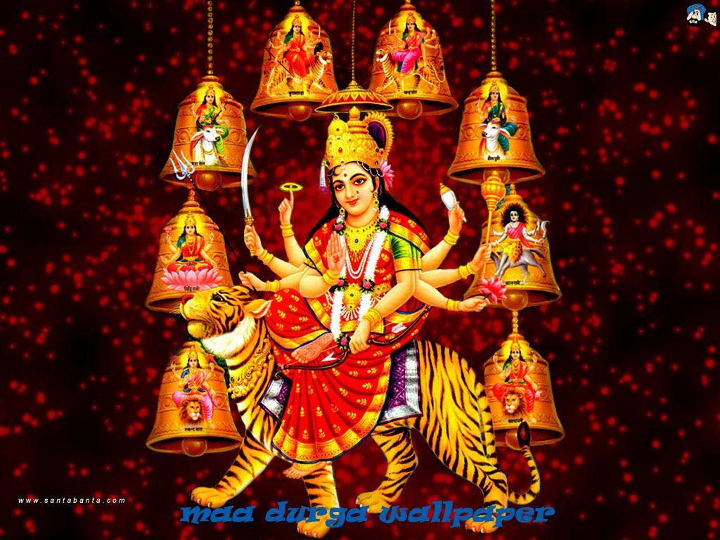 Durga maa. Happy navratri image, Navratri image, Happy navratri