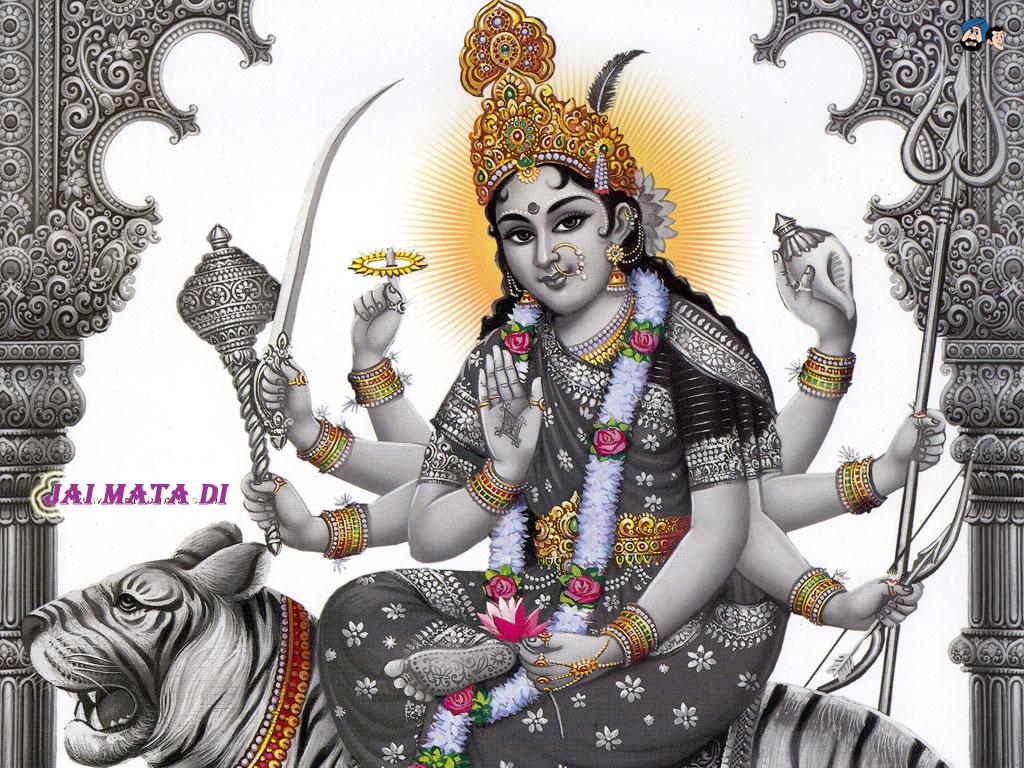 Jai Mata Di: Jai Mata di Wallpaper Best Wallpaper of Maa Durga