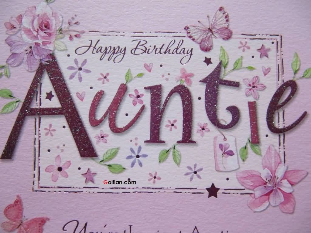 80+ Beautiful Birthday Wish Image For Aunt - Famous Birthday.