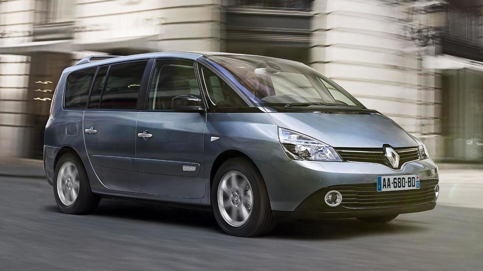 Renault Espace facelift gets detailed