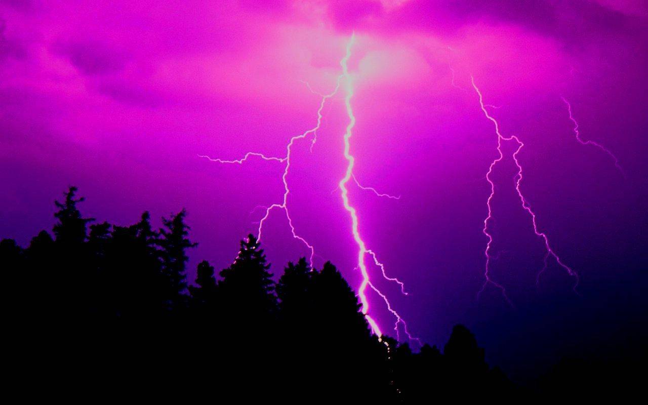BluePurple Lightning  Forces of Nature  Nature Background Wallpapers on  Desktop Nexus Image 2169587