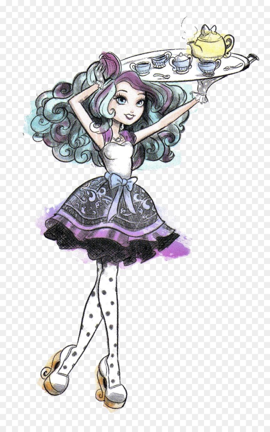 Ever After High Mad Hatter Alice's Adventures in Wonderland Art