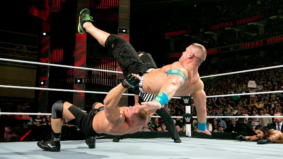 Welcome to Suplex City Lesnar's most devastating throws