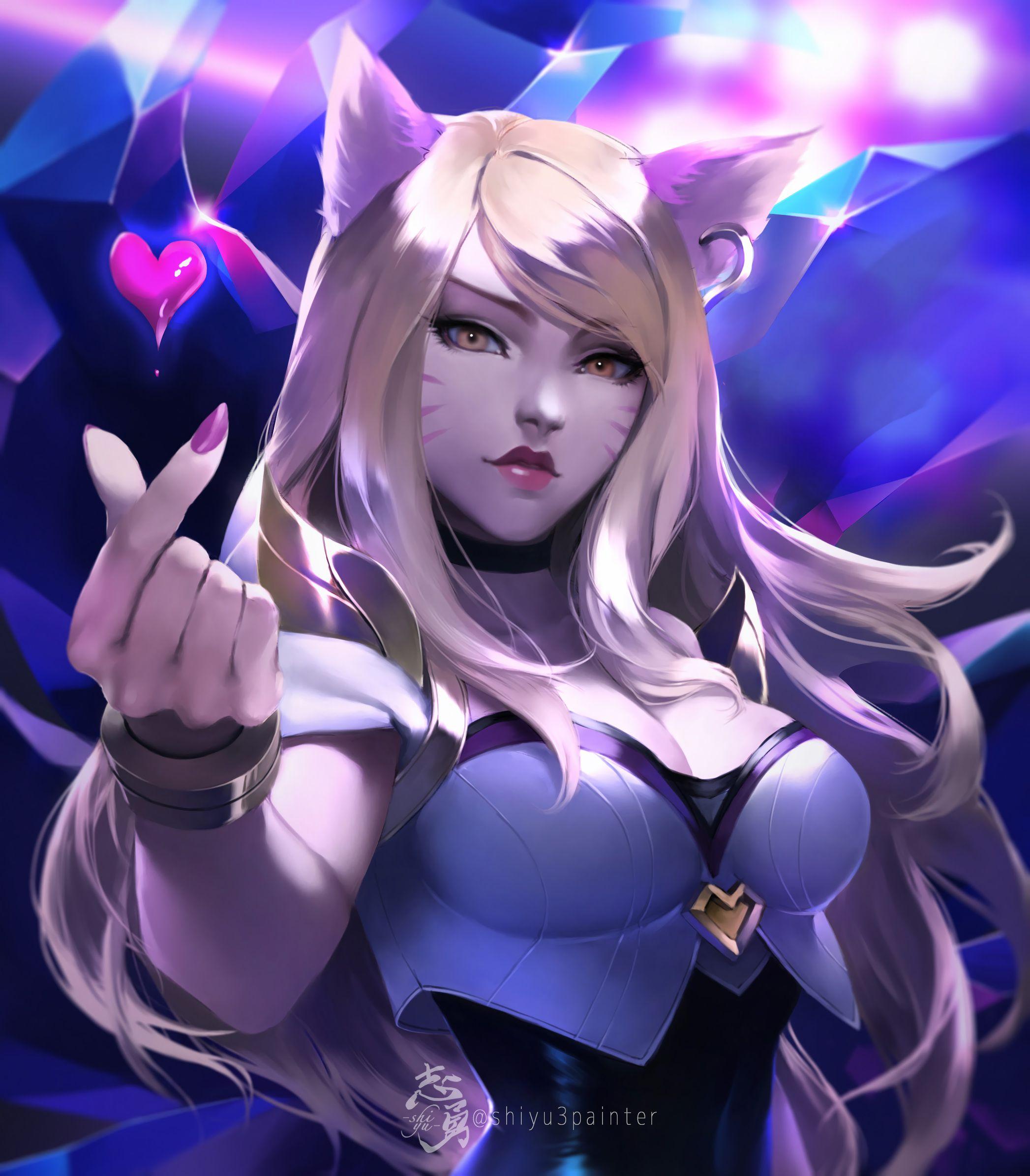 K Da Ahri Wallpapers Wallpaper Cave