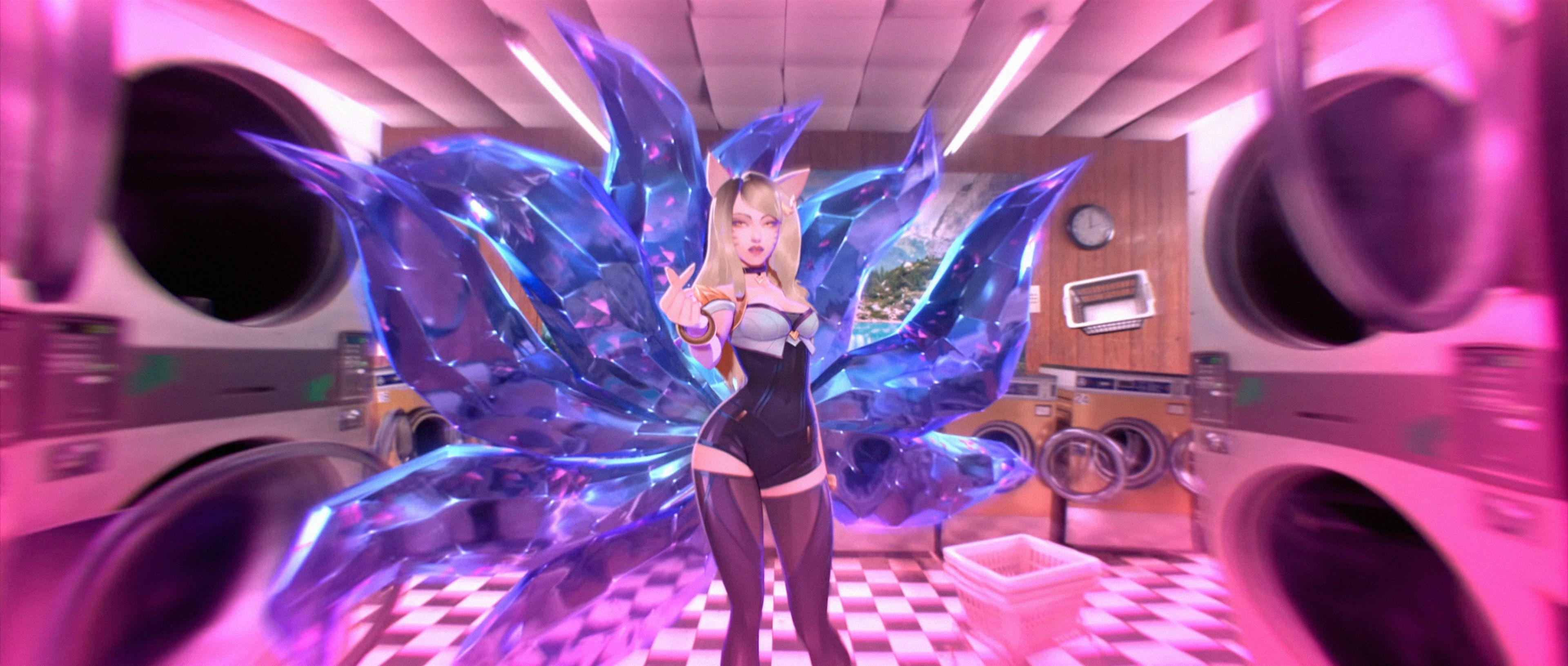 KDA MORE Ahri Ultra HD Wallpapers Wallpaper Cave