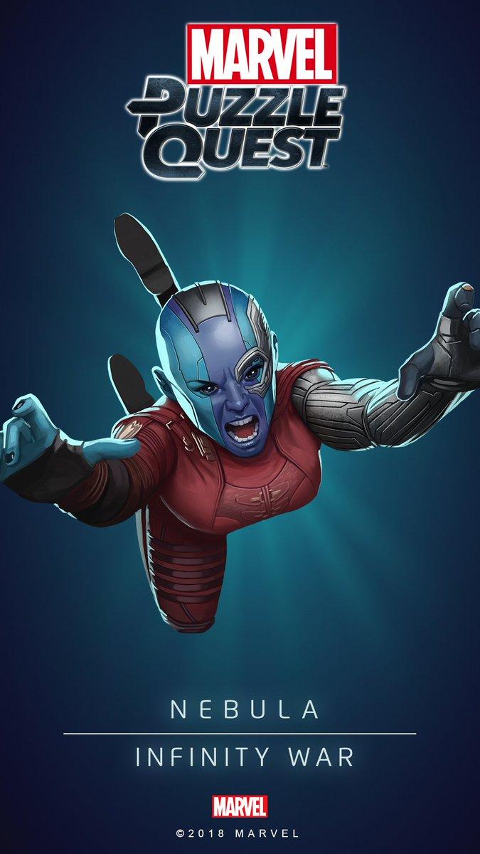 Marvel Puzzle Quest your mobile display