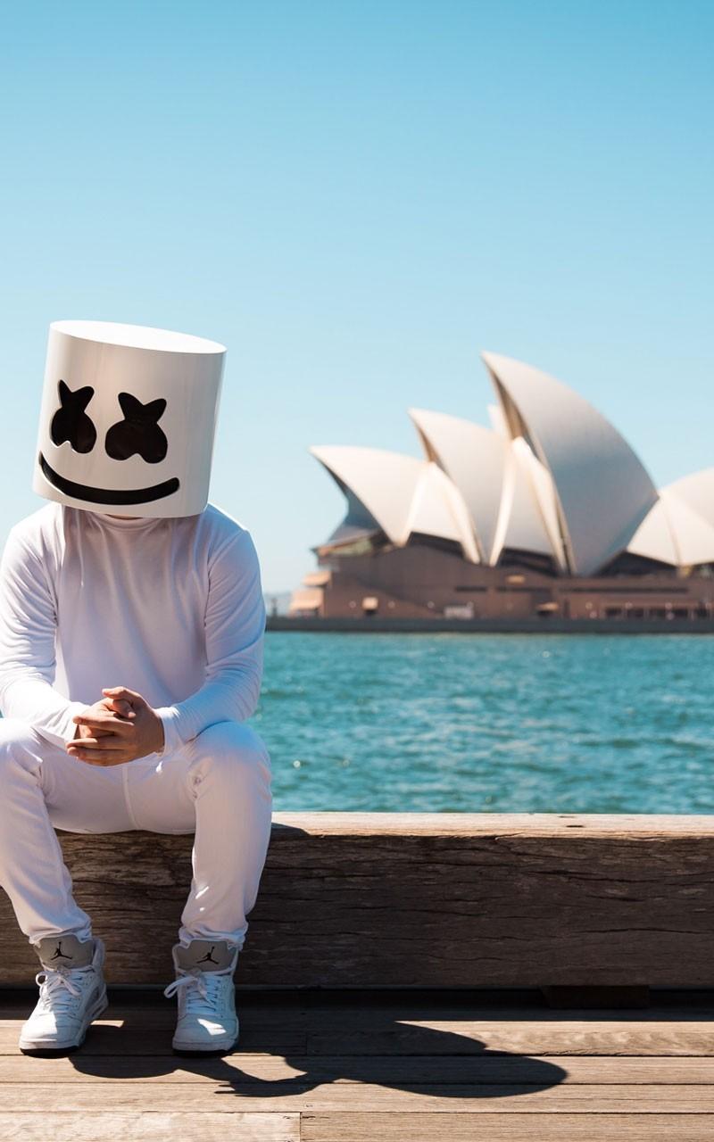 Download 800x1280 Marshmello, Music Producer Wallpaper for Galaxy