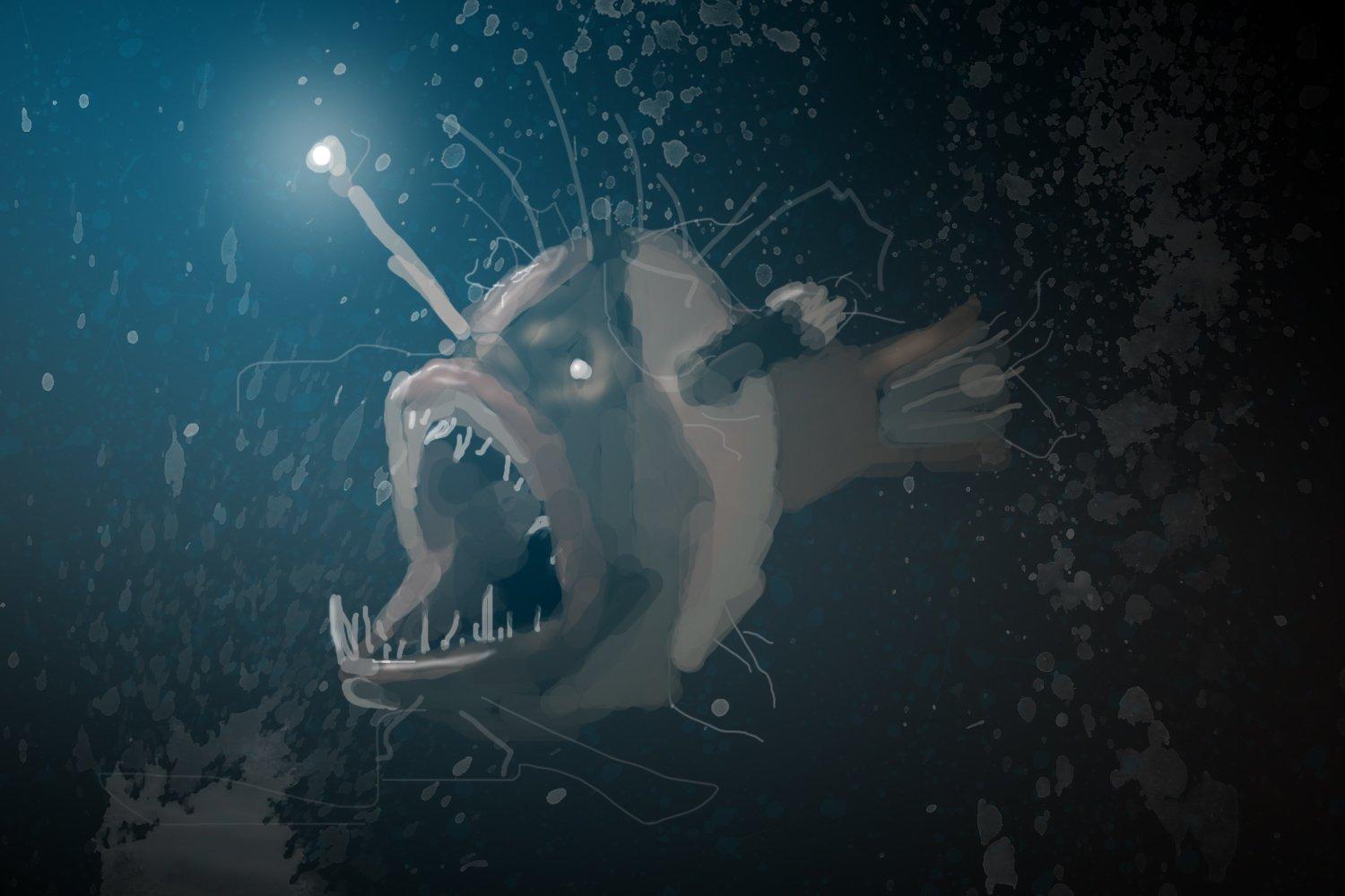 Anglerfish HD Wallpaper and Background Image