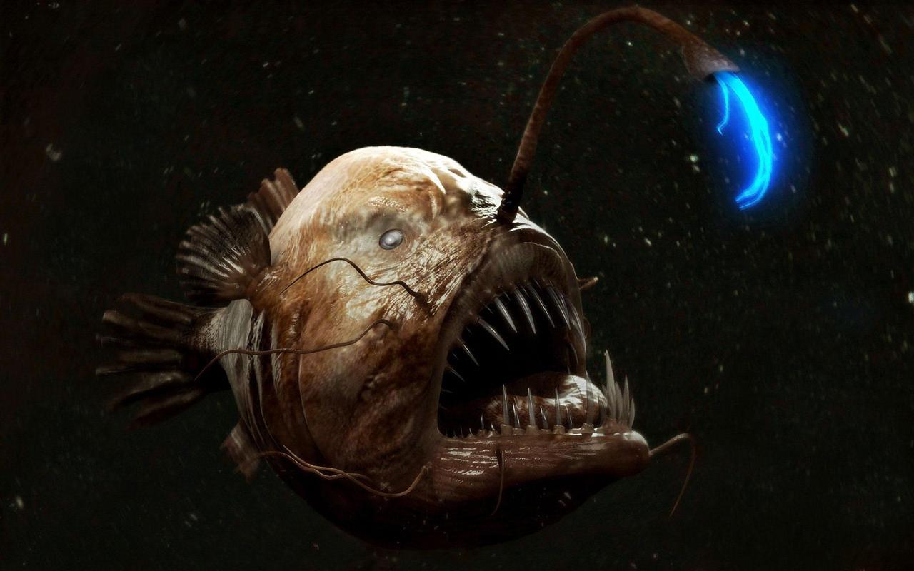 Angler Fish Live Wallpaper for Android