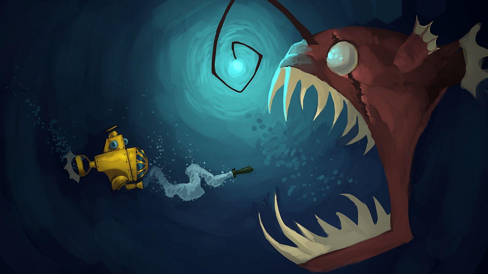 Anglerfish Wallpapers - Wallpaper Cave
