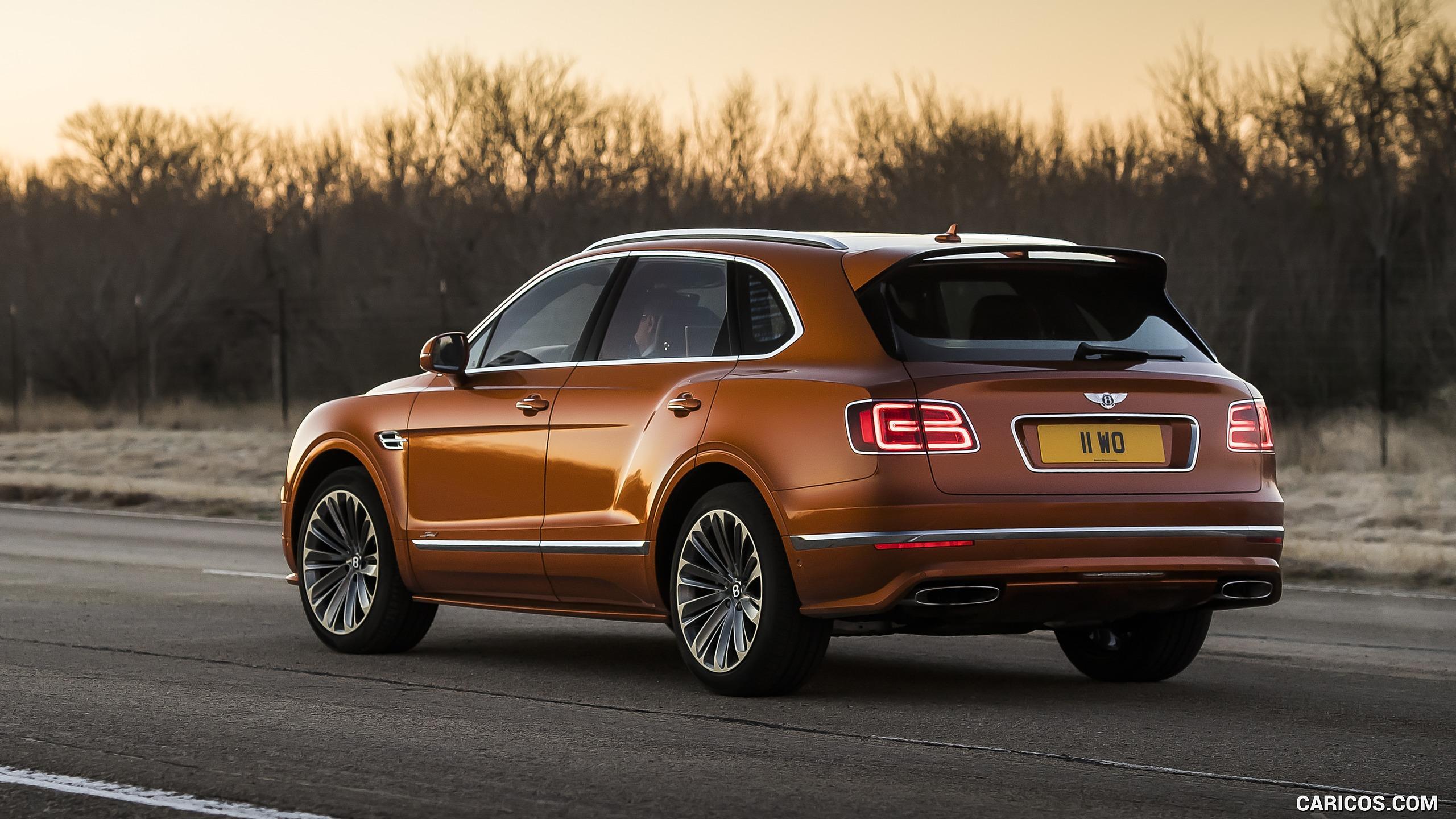 Bentley Bentayga Speed Three Quarter. HD Wallpaper