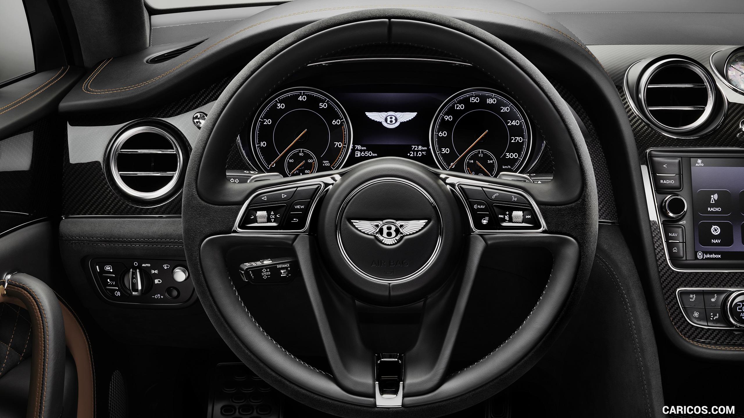 Bentley Bentayga Speed, Steering Wheel. HD