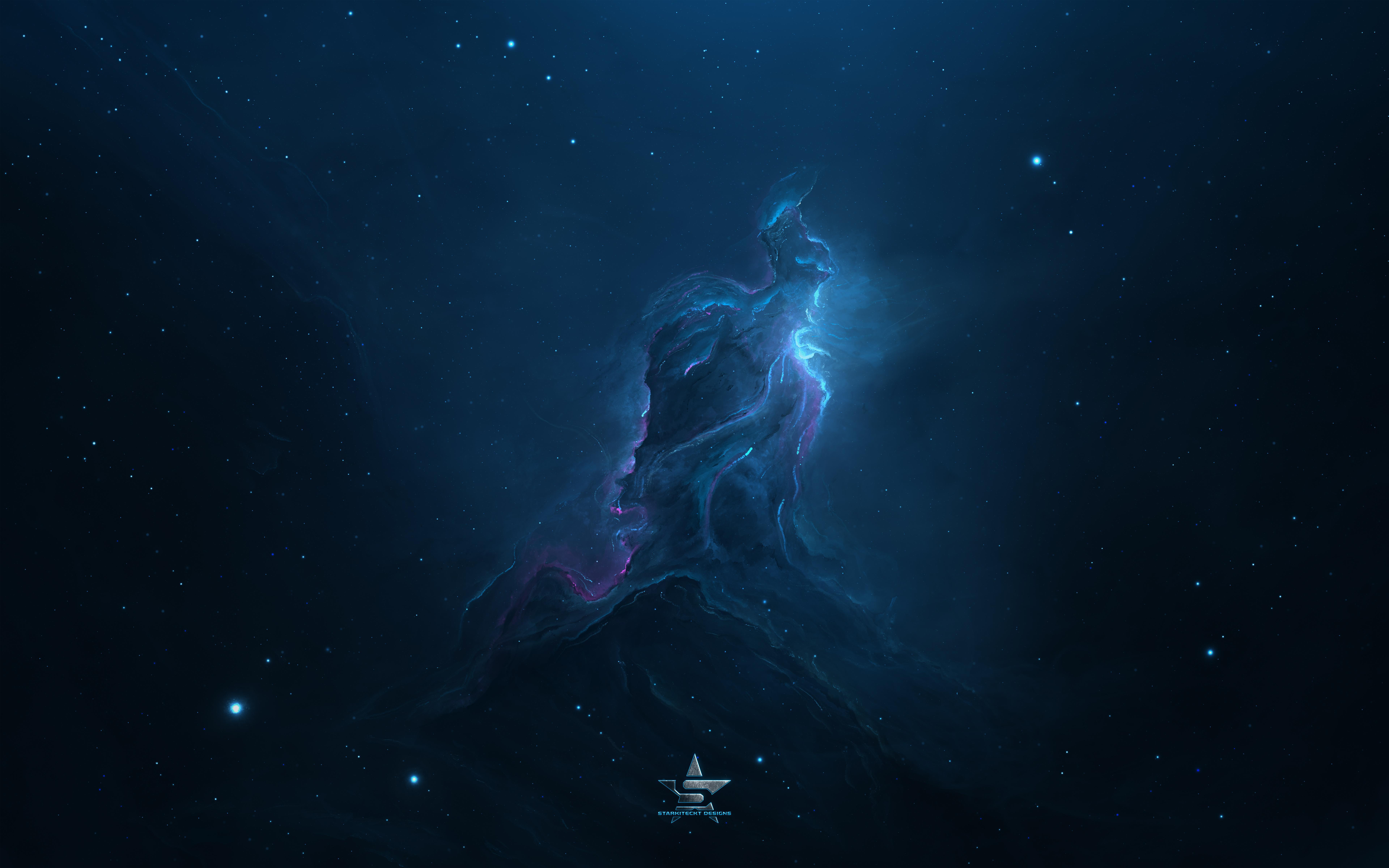 Wallpapers Atlantis Nebula, 4K, 8K, Space,