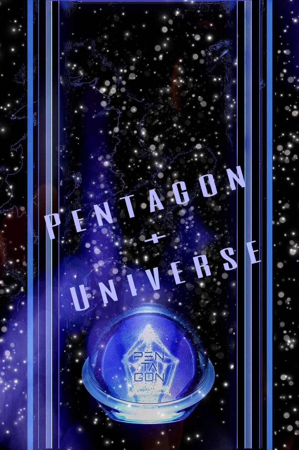 Pentagon lightstick wallpaper pentagon universe kpop